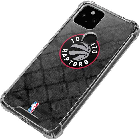 NBA Toronto Raptors Black Rust Google Pixel 5 Clear Case